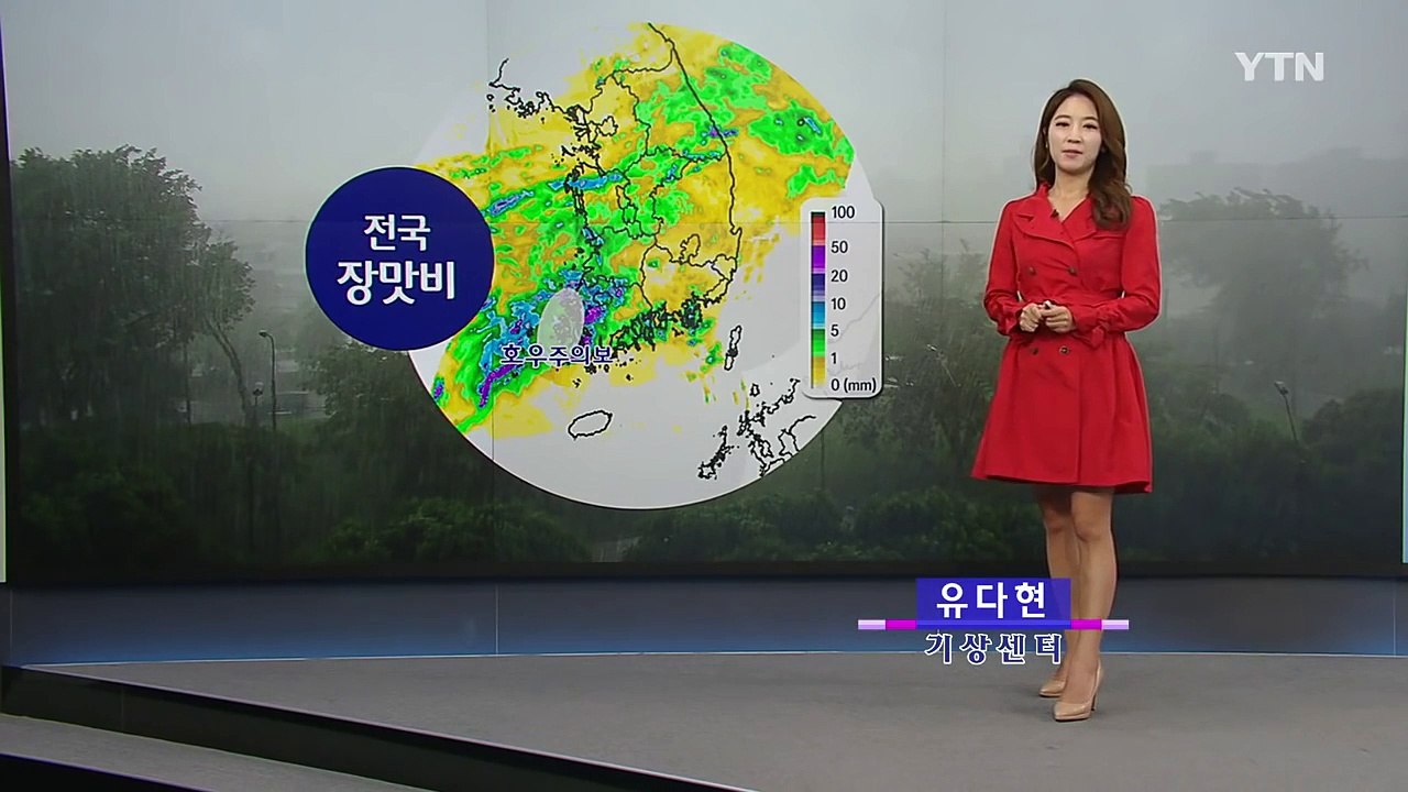 [날씨] 전국에 장맛비, 더위 주춤...밤에 대부분 그쳐 / YTN (Yes! Top...