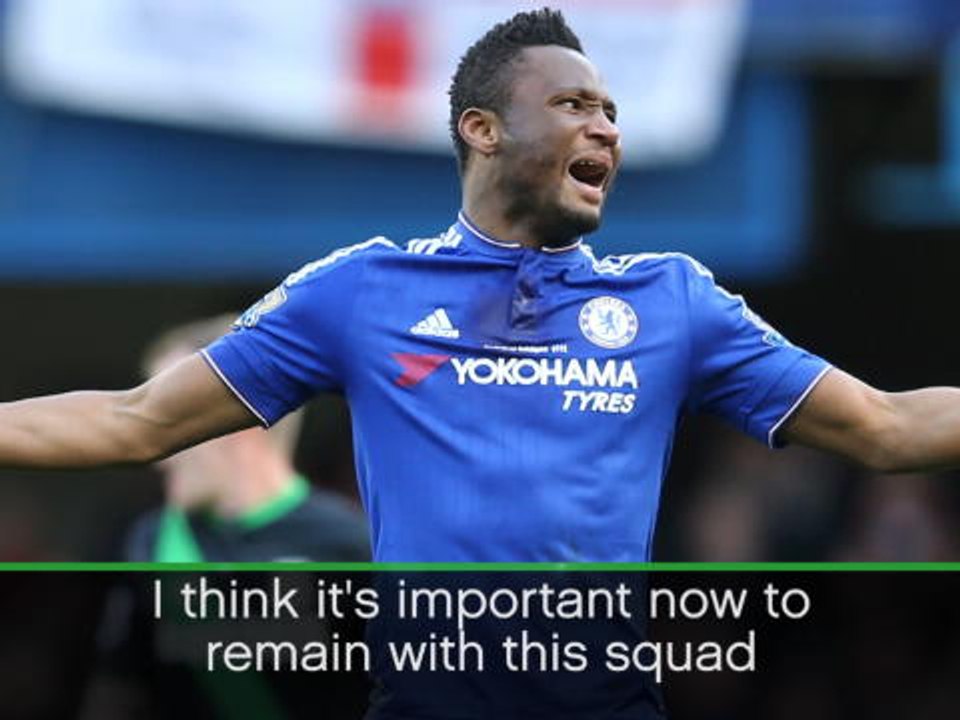 Conte hopes Mikel is Chelsea's last Chinese export
