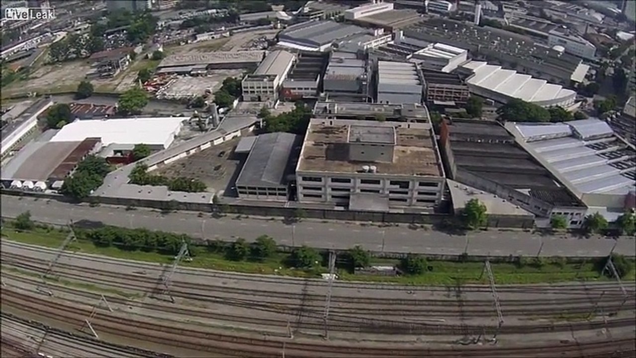 Base Jumper Lands In Razor Wire