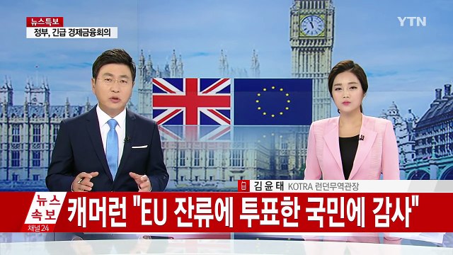 '브렉시트' 개표 시작... EU 잔류 우세 / YTN (Yes! Top News)