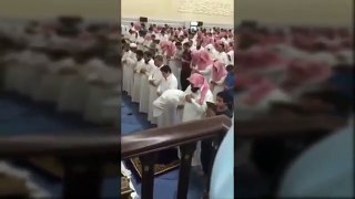 Possessed man in Masjid Nabwi