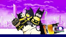 Finger Family Rhyme Minions Batman Cartoon For Kids | Batman Finger Family Nursery rhymes