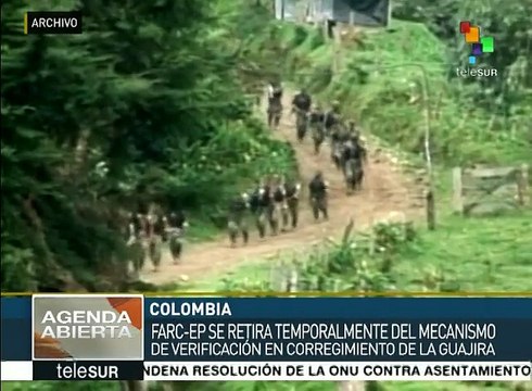 FARC alerta sobre retiro de funcionarios de la ONU en la Guajira