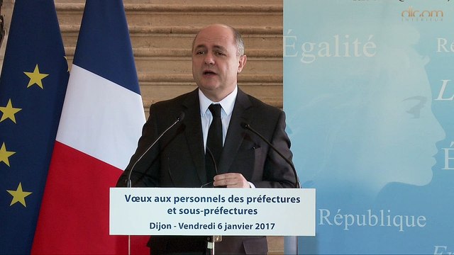 Voeux du ministre de l'Intérieur aux personnels des préfectures et sous-préfectures