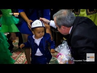 Kazakistan'da Yeni Yürümeye Başlayan Çocuğa Uygulanan Gelenek - TRT Avaz