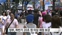 정부, 추경 포함 20조 이상 투입해 경기 부양 / YTN (Yes! Top News)