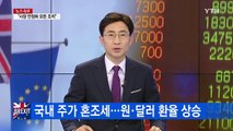 주가 혼조세...원·달러 환율 상승 / YTN (Yes! Top News)