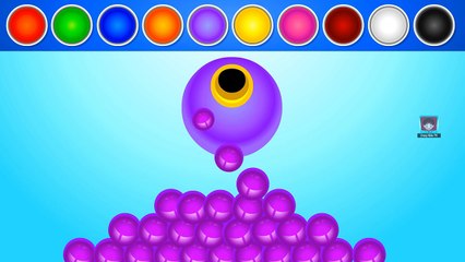 Learn Colors Game Funny | Learning Colours | Color Lesson for Kids | Balls Play Videos