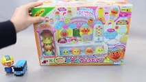 TOYS COLLECTIONS Anpanman Ice Cream Shop Market Cash Register Toys Play doh Learning Colours