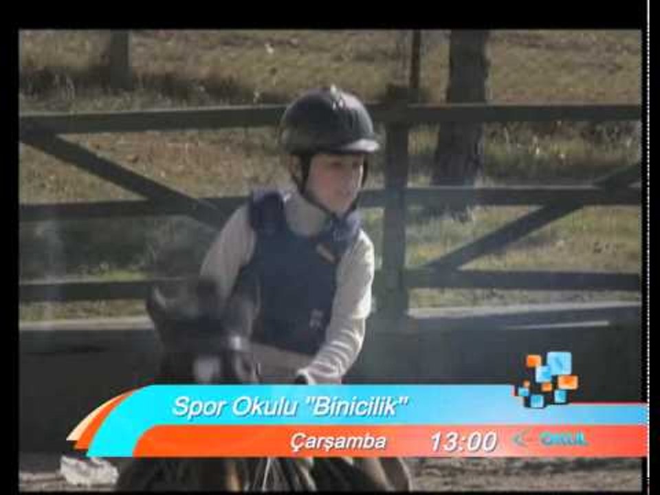 Binicilik - Spor Okulu 2 Mayıs Çarşamba 13.00'te TRT Okul'da...