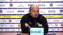 La conf' de Presse de Pascal Dupraz avant TFC/OM (Coupe de France)