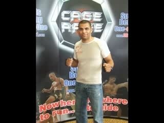Driss El Bakara au Cage Rage Contenders