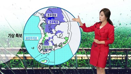 [날씨] 전국 곳곳 호우특보...밤사이 150mm 폭우 / YTN (Yes! Top News)
