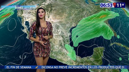 Susana Almeida Pronostico del Tiempo 6 de Enero de 2017