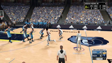 NBA 2K17 Season 5 Playoffs Round 1 Game 2 Dunk