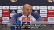 Zidane believes Ronaldo is a 'true leader'