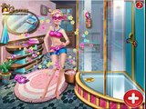 Super Barbie Sauna Flirting Barbie and Ken Love Games