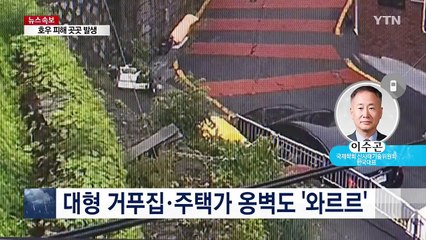 집중호우 피해 곳곳 발생...상황별 대처법은? / YTN (Yes! Top News)
