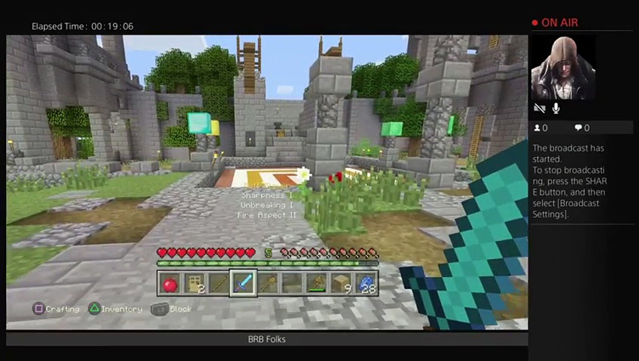Minecraft PlayStation 4 Edition Stream Live Now (6)