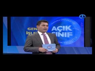 Genel İşletme - 3. Bölüm - Finansal Krizler ve İşletmelere Etkileri - Açık Sınıf
