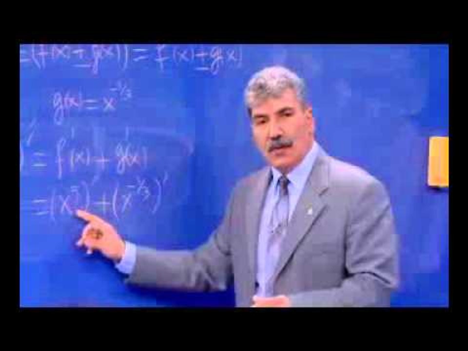 Genel Matematik - 6. Bölüm - Türev - Açık Sınıf