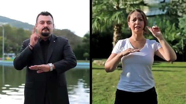 İşitme engelliler için Atatürk'ün Gençliğe Hitabe'si