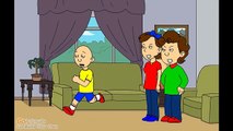 Caillou has nightmares and gets grounded