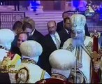 البابا تواضروس يدخل قداس الميلاد بالكاتدرائية بصحبة الرئيس السيسى