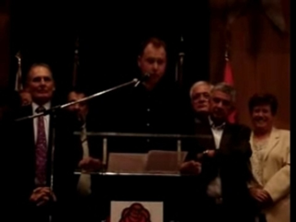 Discours d'Arnaud Fingenwald animateur fédéral du mjs 62