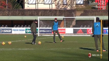 milan training session 06-01-2017