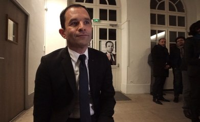 Benoît Hamon à Nancy : "Quand on est candidat à la présidentielle, c'est pour gagner!"