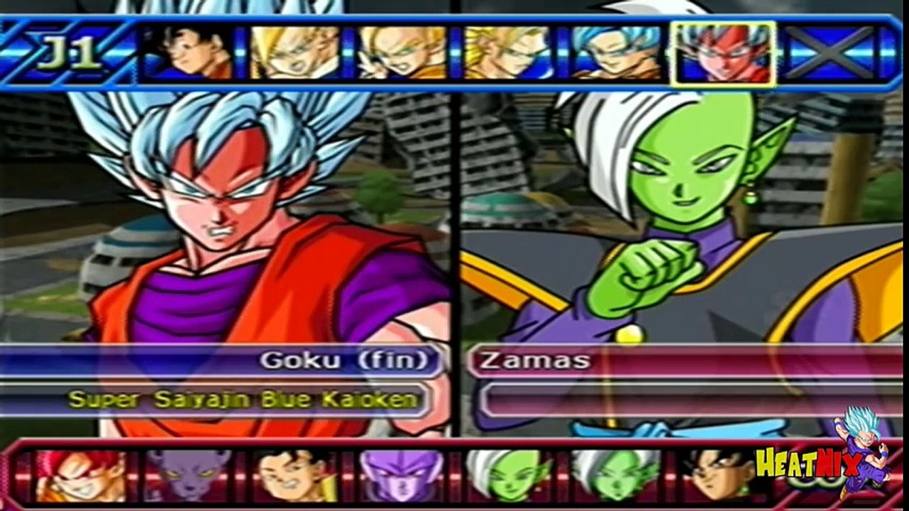 Dragon Ball Z Budokai Tenkaichi 4 BETA MOD #1 - Goku SSJ Blue Kaioken VS Black Goku SSJ Rose new episode 7 january 2017