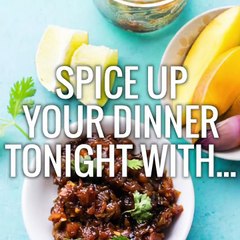 COCONUT MILK CHICKEN WITH JALAPEÑO MANGO CHUTNEY