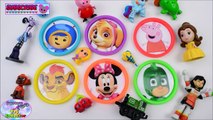 Learn Colors Disney Jr Super Wings Nick Junior Umizoomi PJ Masks Surprise Egg and Toy Collector SETC