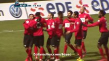 Jerome Phojo Goal HD - Les Herbiers 1-0 GFC Ajaccio  - 06.01.2017