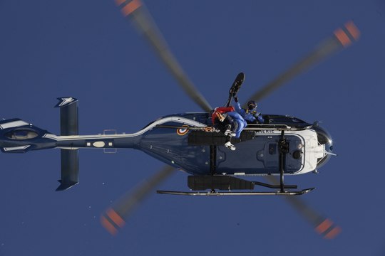 Grandes manoeuvres de secours au...