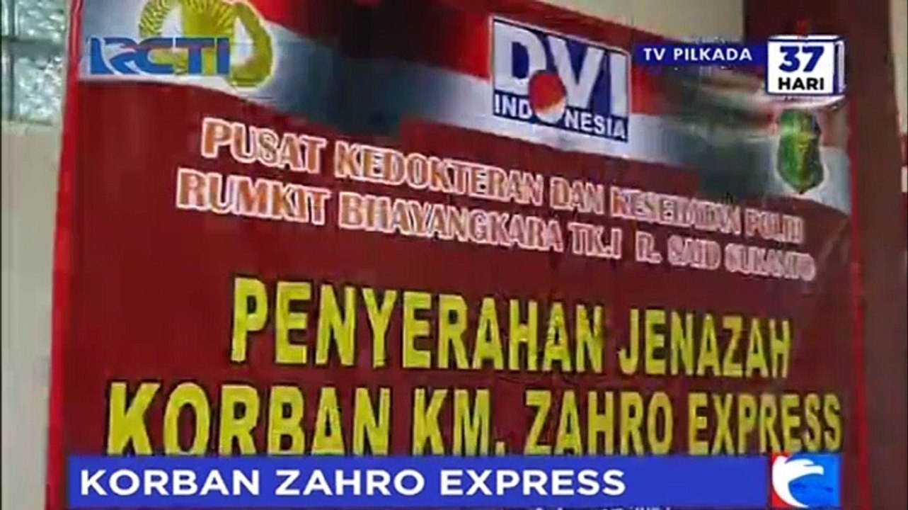 Seluruh Korban Tewas Kapal Zahro Express Berhasil Diidentifikasi