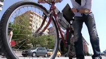 Güneş enerjisiyle çalışan bisiklete binmek bir ayrıcalık