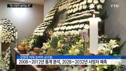 "암·심장질환 사망자 늘고, 뇌혈관·간질환 사망자 준다" / YTN (Yes! Top News)