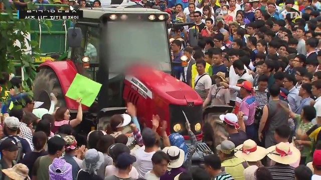 [속보] 성주 투쟁위 폭력 사태에 외부인 개입 / YTN (Yes! Top News)