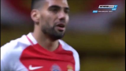 Radamel Falcao Goal vs Ajaccio (1-0)