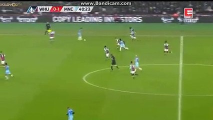 Håvard Nordtveit Own Goal HD - West Ham United 0-2 Manchester City - 06.01.2017 HD