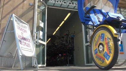 Des tricycles "avec chauffeur" pour les personnes agees ou...