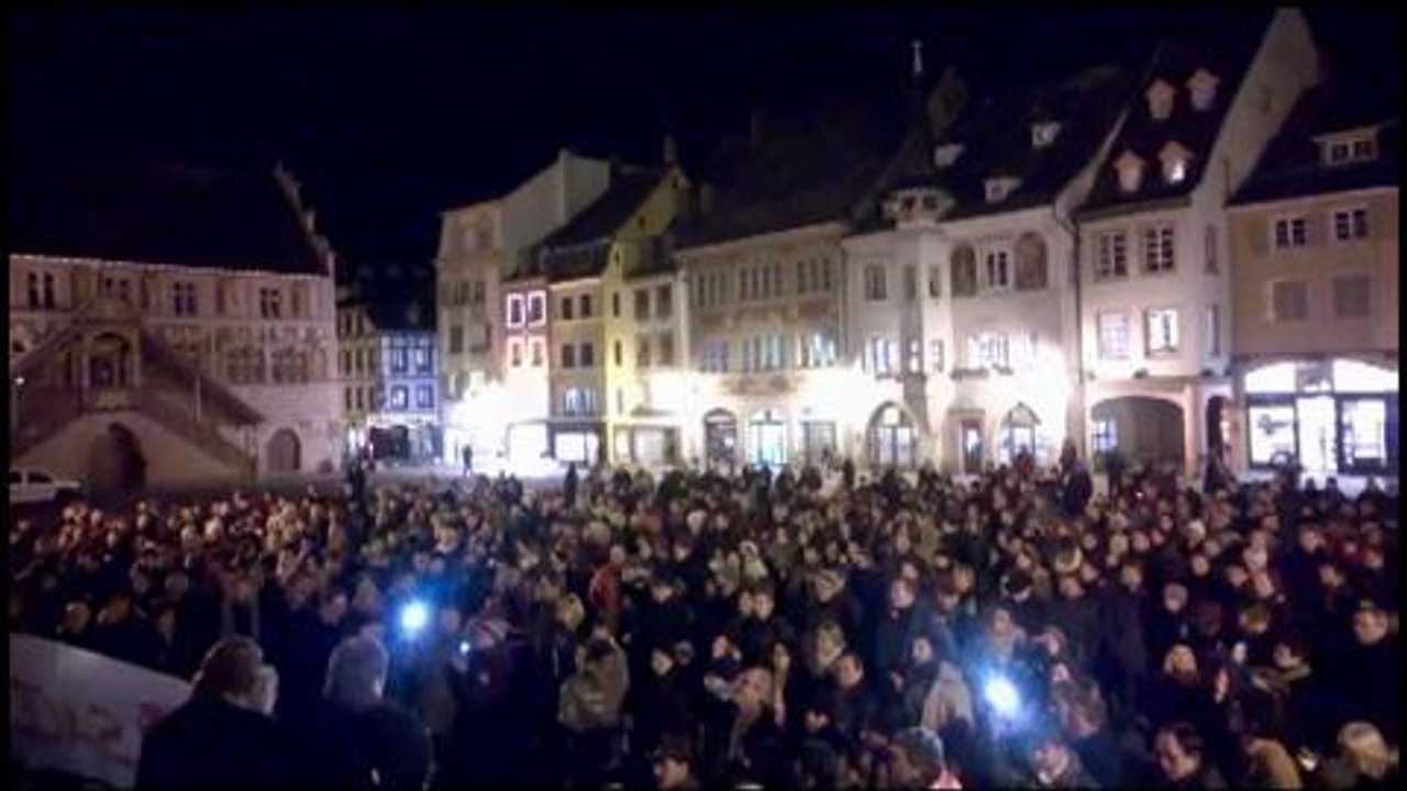 Charlie Hebdo : la manifestation en...