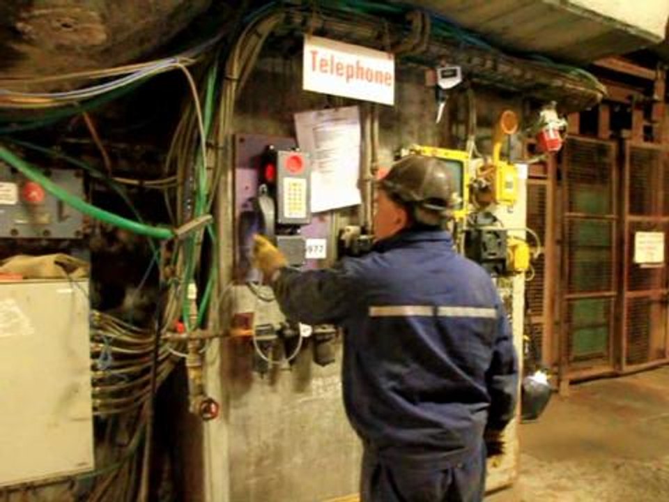 Stocamine:  remontee des premiers...