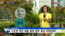 [날씨] 서쪽 지방 폭염주의보 확대...서울 낮 33℃ / YTN (Yes! Top News)