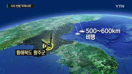 北, 탄도미사일 3발 기습 발사...사드 배치 '무력시위' / YTN (Yes! Top News)