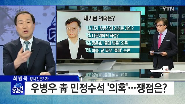 처가 부동산·'몰래 변론'...우병우 의혹 쟁점과 해명 / YTN (Yes! Top News)