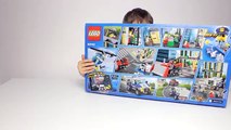 Лего сити ограбление банка на бульдозере   Лего полиция 2017 Lego city 60140   Полицейский грузовик