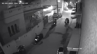 CCTV Footage: Two Men Harass Woman in Bangalore || Bengaluru Molestation